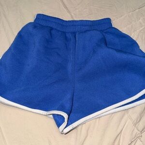 Vibrant Blue Women's Athletic Shorts